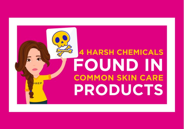 Importance of avoiding harsh chemicals in skincare products